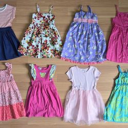8-Piece, Girls Size 6 & 6x, Dresses Bundle