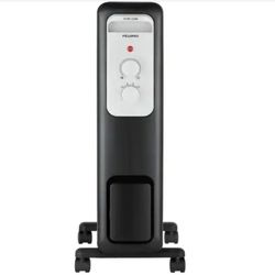 Space heater with thermostat