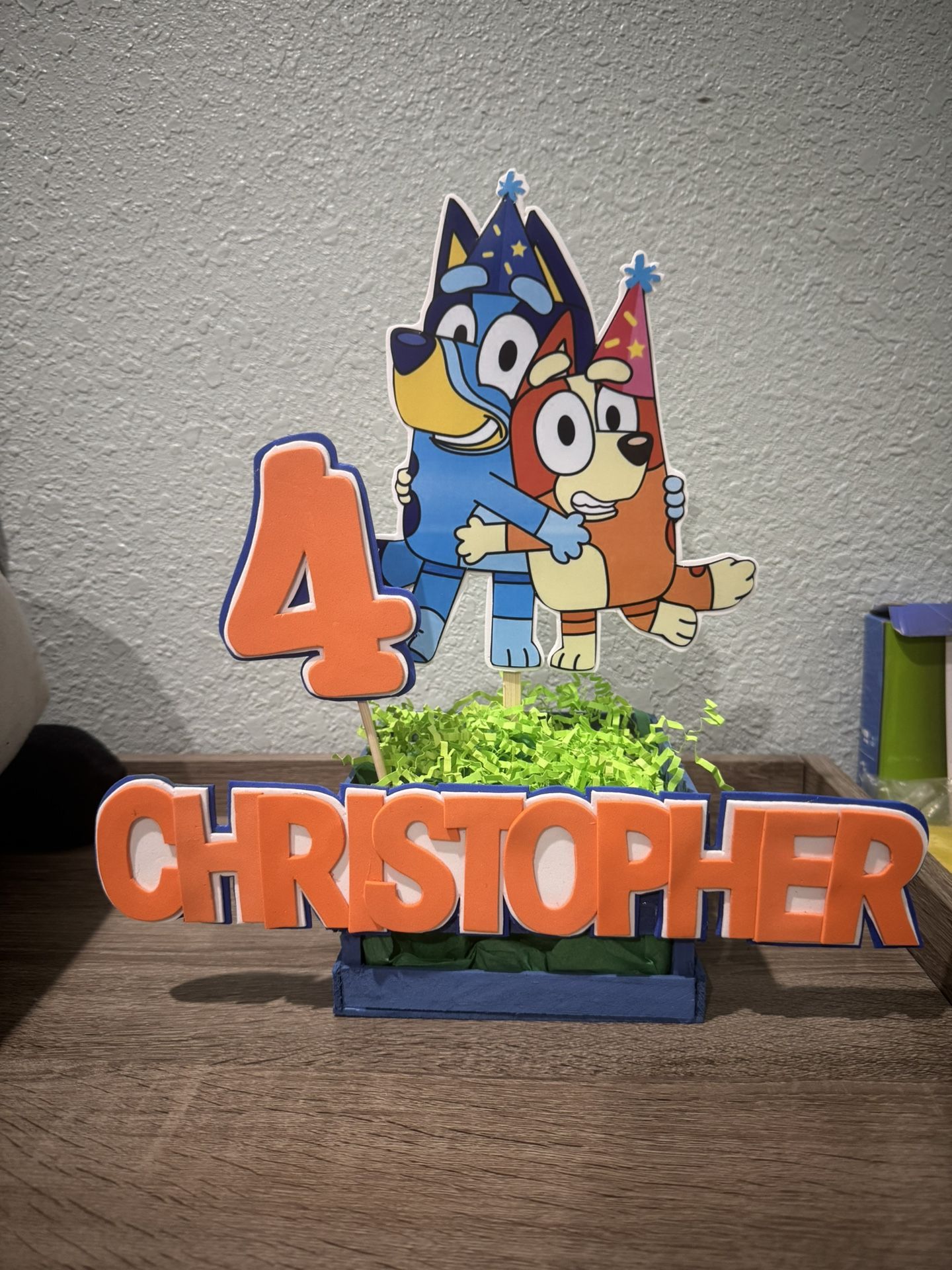Bluey Birthday Party Centerpieces