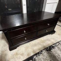 Brown Coffee Table 