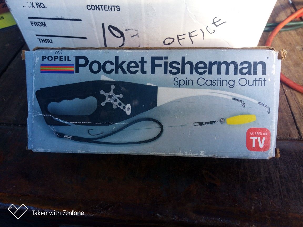 Pocket fisherman