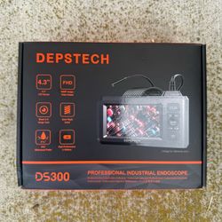 DEPSTECH DS300 Industrial Endoscope Digital Inspection Camera Borescope Black