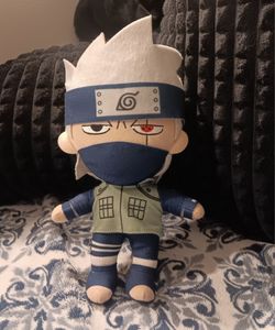 Great Eastern Entertainment Naruto Shippuden Kakashi Hatake Sharingan 10" Stuffed Plush Doll