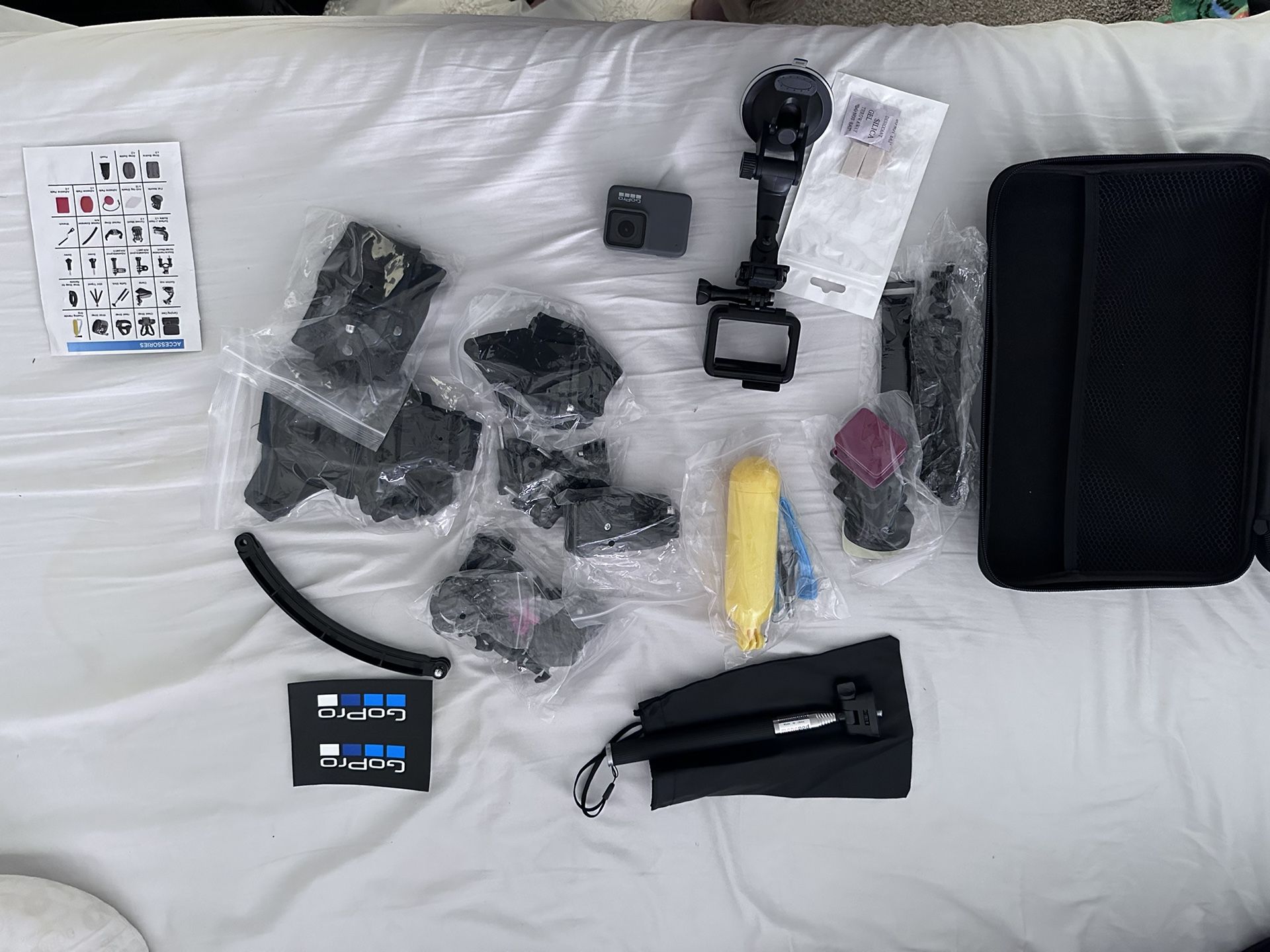 GoPro Silver7 New With Accessories