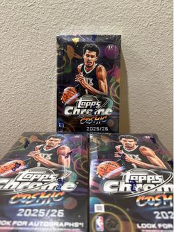 Topps Chrome Cosmic NBA 2025/26 3x Lot