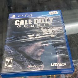Call of duty ghosts PS4