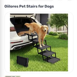 Oilores Pet Folding Stairs for Car - new