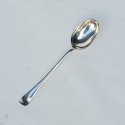 Antique Vintage G48 Silver Plated Serving Spoon