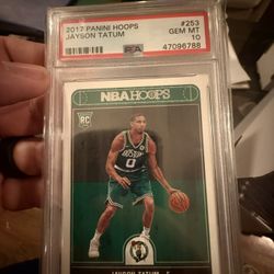 Jayson Tatum Rookie PSA 10