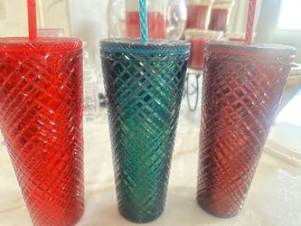 Set De 3 Vasos Starbucks