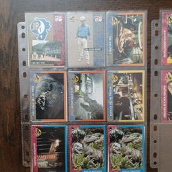 1993 Jurassic Park Universal City Studio Cards