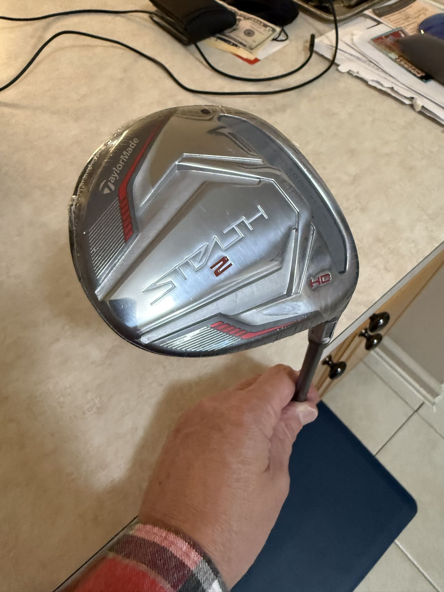 TaylorMade STEALTH2 HD 3W 16° Riptide 5.5 Regular RH 43.25in Fairway wood