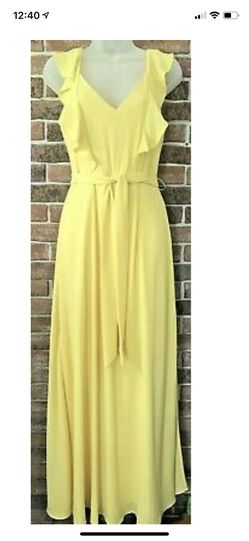 Bisou Bisou Yellow Dress/ vestido amarillo