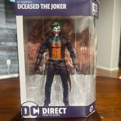 DC Direct From The Source Dceased, Dceases The Joker, New In Box
