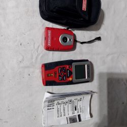 Craftsman ultrasonic, long distance, measuring tool with laser track