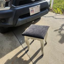 16" tall, nice small stool