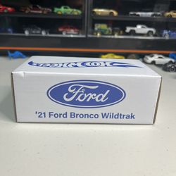 Hot Wheels RLC Exclusive Collectors Blue ’21 Ford Bronco Wildtrak Sealed