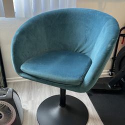 Teal Velvet Chair