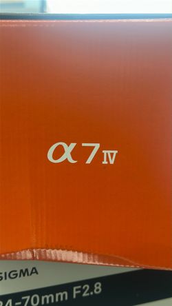 Sony Camera A7IV Brand New