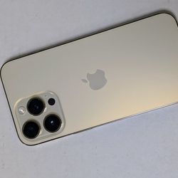 Like New iPhone 14 Pro Max 256GB Gold for Cricket At&t Wireless