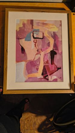 Framed Abstract Art Print