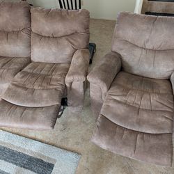 Lazy-Boy Love Seat And Recliner