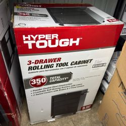 Hyper Tough 3-Drawer Rolling Tool Cabinet