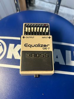 Boss GE-7 7-band EQ Pedal