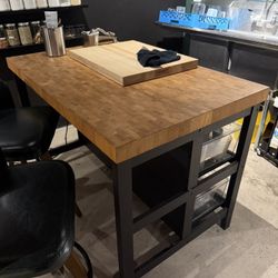 IKEA Cutting Board With Shelves 