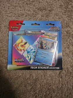 Pokemon Prismatic Evolution Tech Sticker Collection