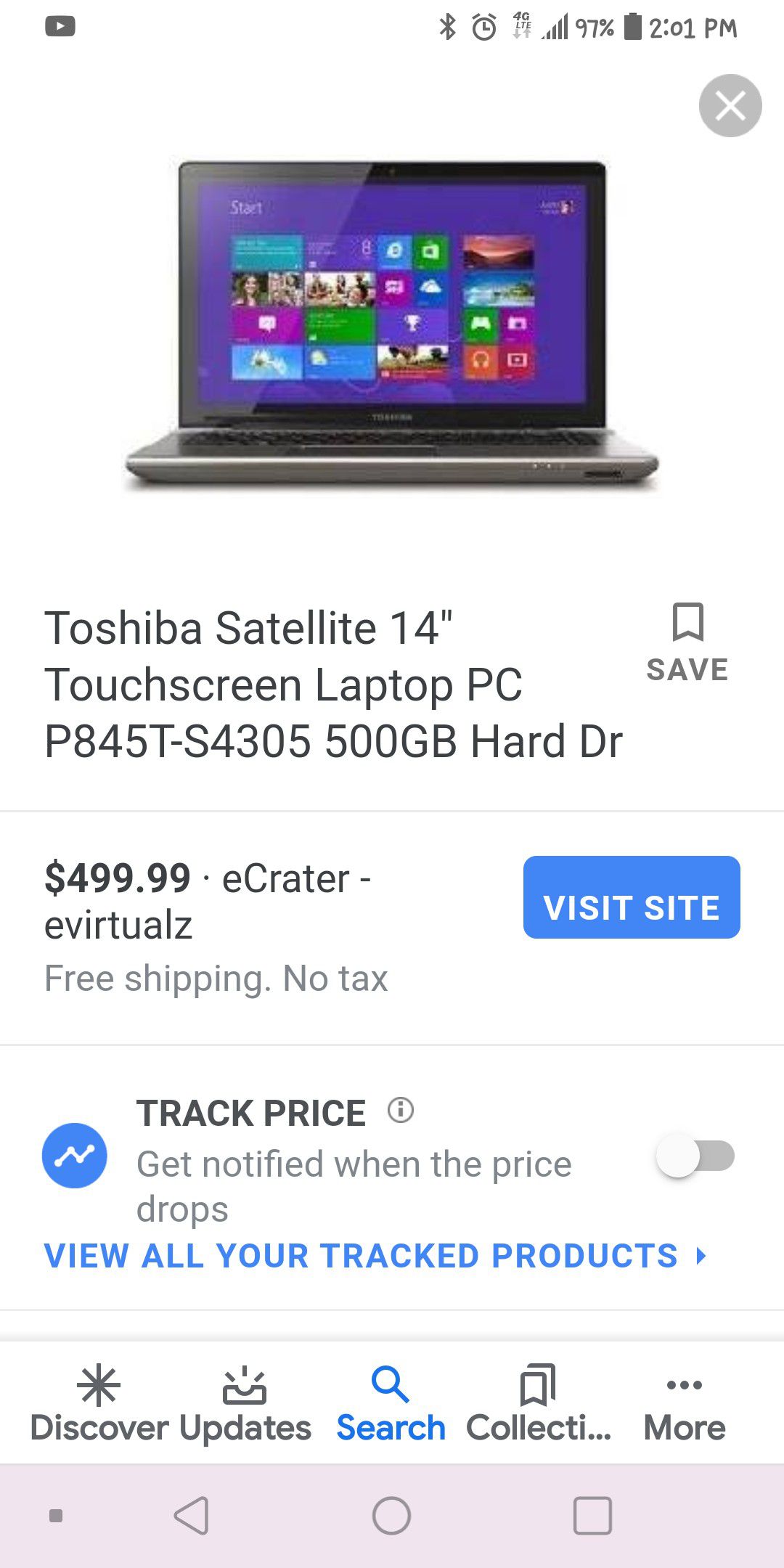 Toshiba laptop $300 obo