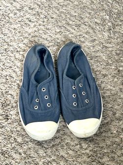 Slip-On Sneakers, Navy Blue