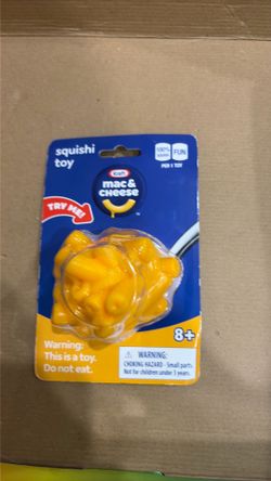 Mac & cheese squishy