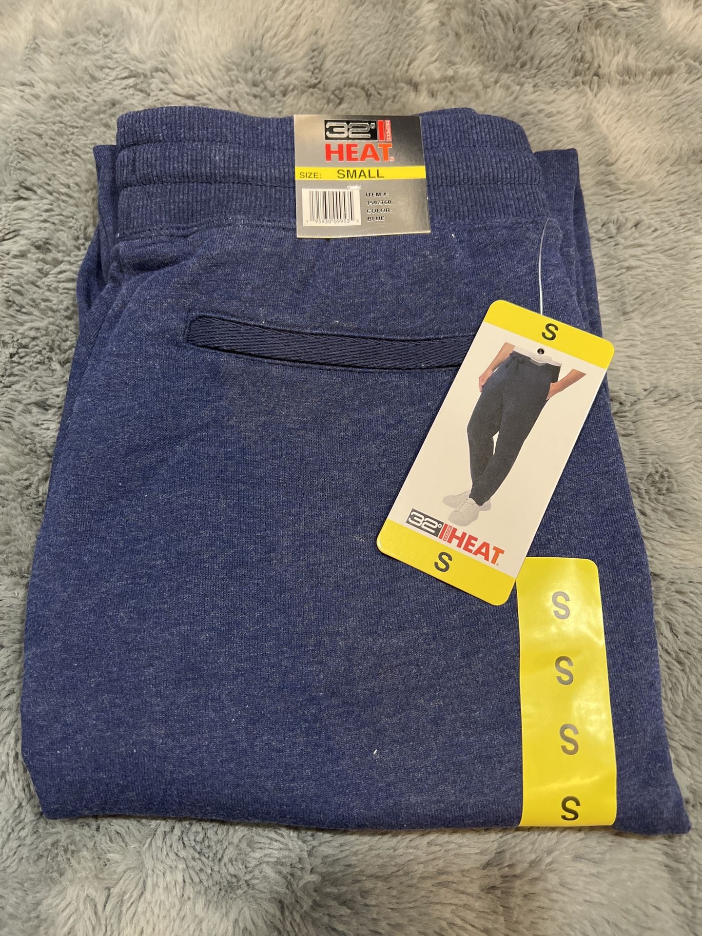Brand New Mens 32 Heat Sweatpants Size S