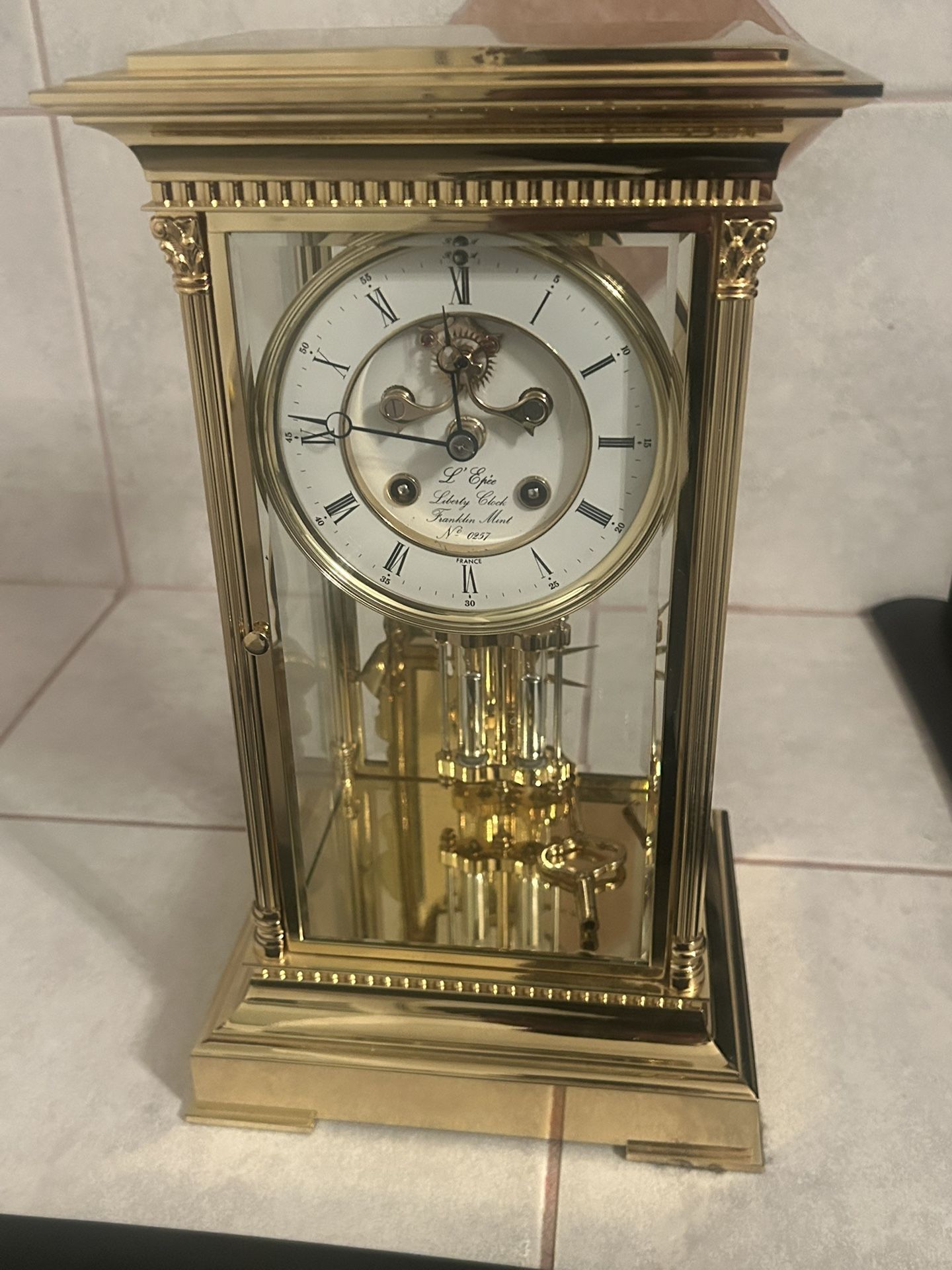 L'Epee "Liberty" clock