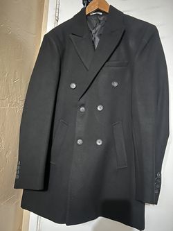 Mens Black Dress Coat