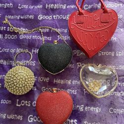 Heart Shape Cross Body Purses