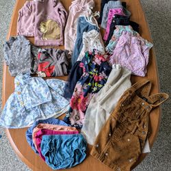 Girl Toddler Clothes - Bundle Lot