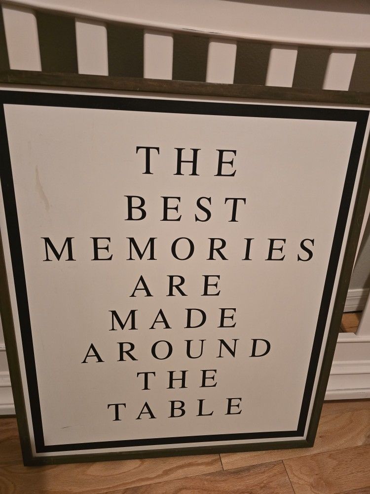 Wooden Sign
