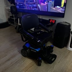 Pride Go Chair – Compact Electric Ride-On Chair (Sapphire Blue)