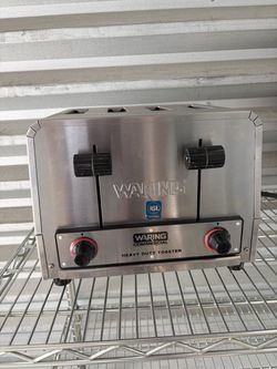 Waring Commercial WCT800 Heavy Duty 4-Slot Toaster