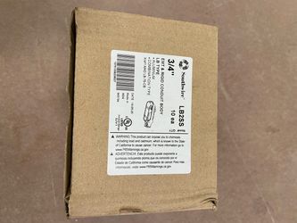 3/4” EMT & Rigid Conduit Body LB Type (10 Count)