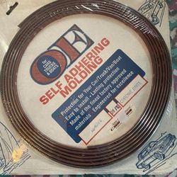 Chrome self adhering molding chrome brite 20 ft new