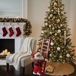 Climbing Santa Decoration