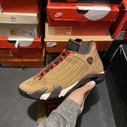 Jordan Winterized Archaeo Brown 14s size 12 USED