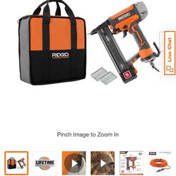 Rigid 18 Gauge Brad Nailer