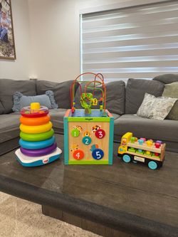 Baby Toddler Toy Bundle Set of 3 Leap Frog, Fisher Price