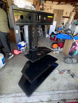 Glass Tv Stand
