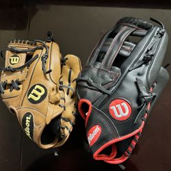 Wilson Baseball Gloves 