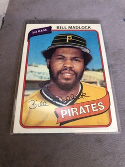1980 Topps Bill Madlock #55 Baseball Card